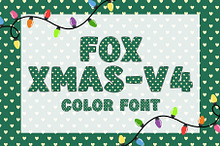 Fox Xmas-V4 Color Font