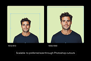 Realistic Diverse Portraits Pack, a Graphic by neueworld (Thumbnail 6 of 6)