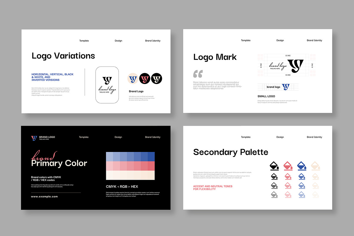 Brand Guideline Presentation Design preview 4