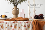 Sunset Chic- autumn collection, a Seasonal Illustration by AleksaArt (Thumbnail 11 of 12)
