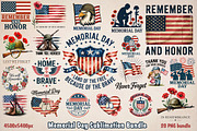 Honor the Brave, Memorial Day, an Object Graphic by GlitterCraft (Thumbnail 1 of 61)