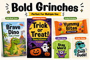 Bold Grinches, a Script Font by Wow Magic (Thumbnail 2 of 5)
