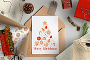 Gingerbread | Christmas Cookies Set, an Object Graphic by Kandella's Art (Thumbnail 6 of 9)