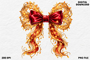 Christmas Red Bow PNG Clipart, an Object Graphic by Zahyl Studio (Thumbnail 1 of 7)