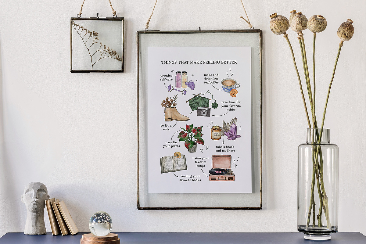 AUTUMN ESSENTIALS fashion watercolor, an Object Illustration by alenaganzhela (Photo 8 of 14)