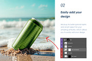 Drink Can Mockup, a Packaging Mockup by AG Mockups (Thumbnail 3 of 3)