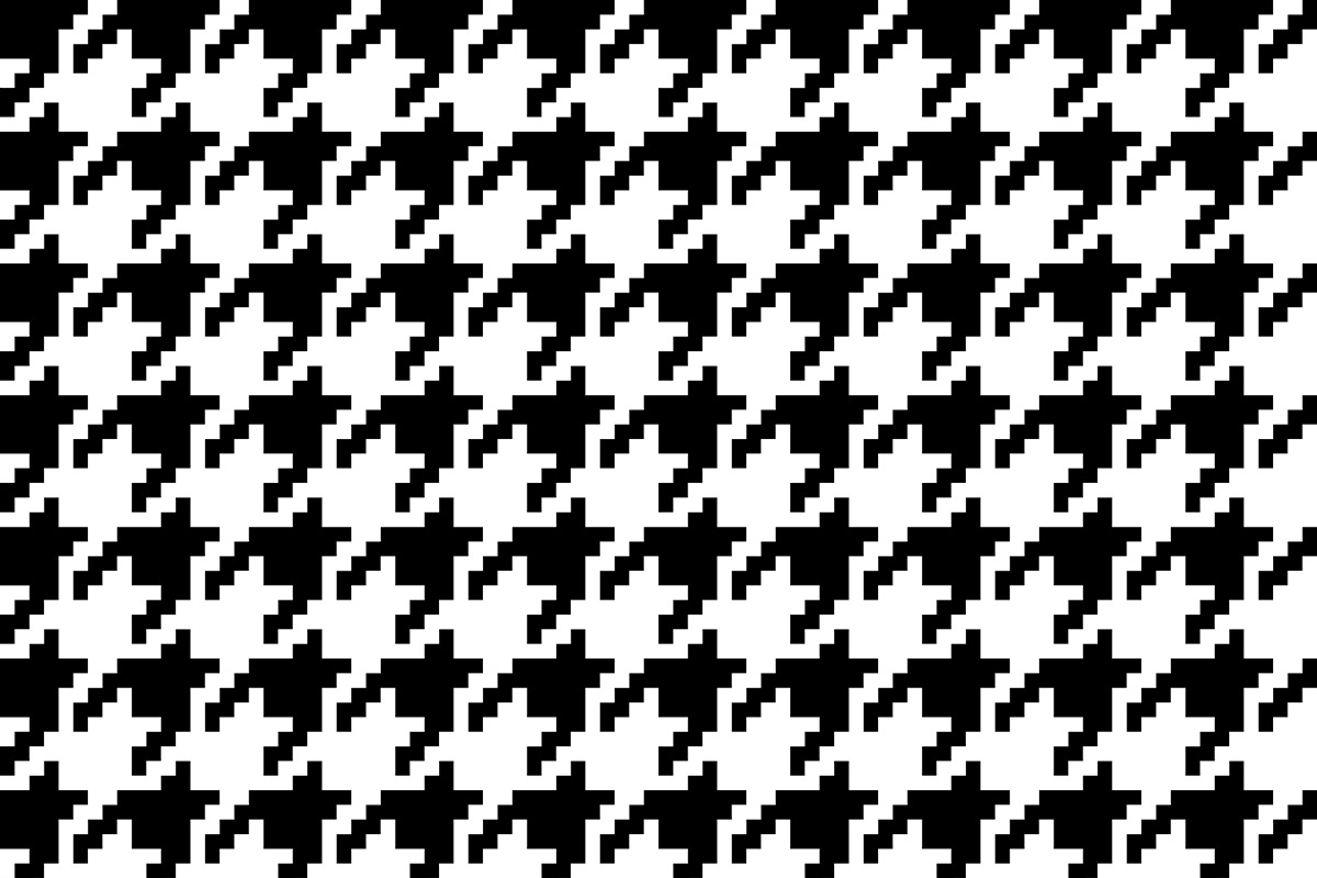 3 samples of Hounds-tooth pattern, a Pattern Graphic by tkdesign (Photo 2 of 4)