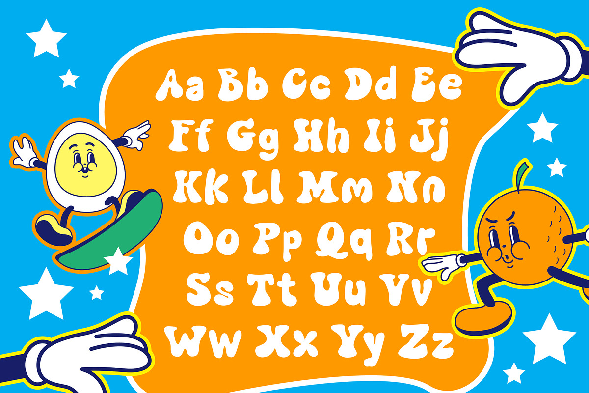 Cheers Bubble Font, a Handwritten Font by Fourshape (Photo 4 of 5)