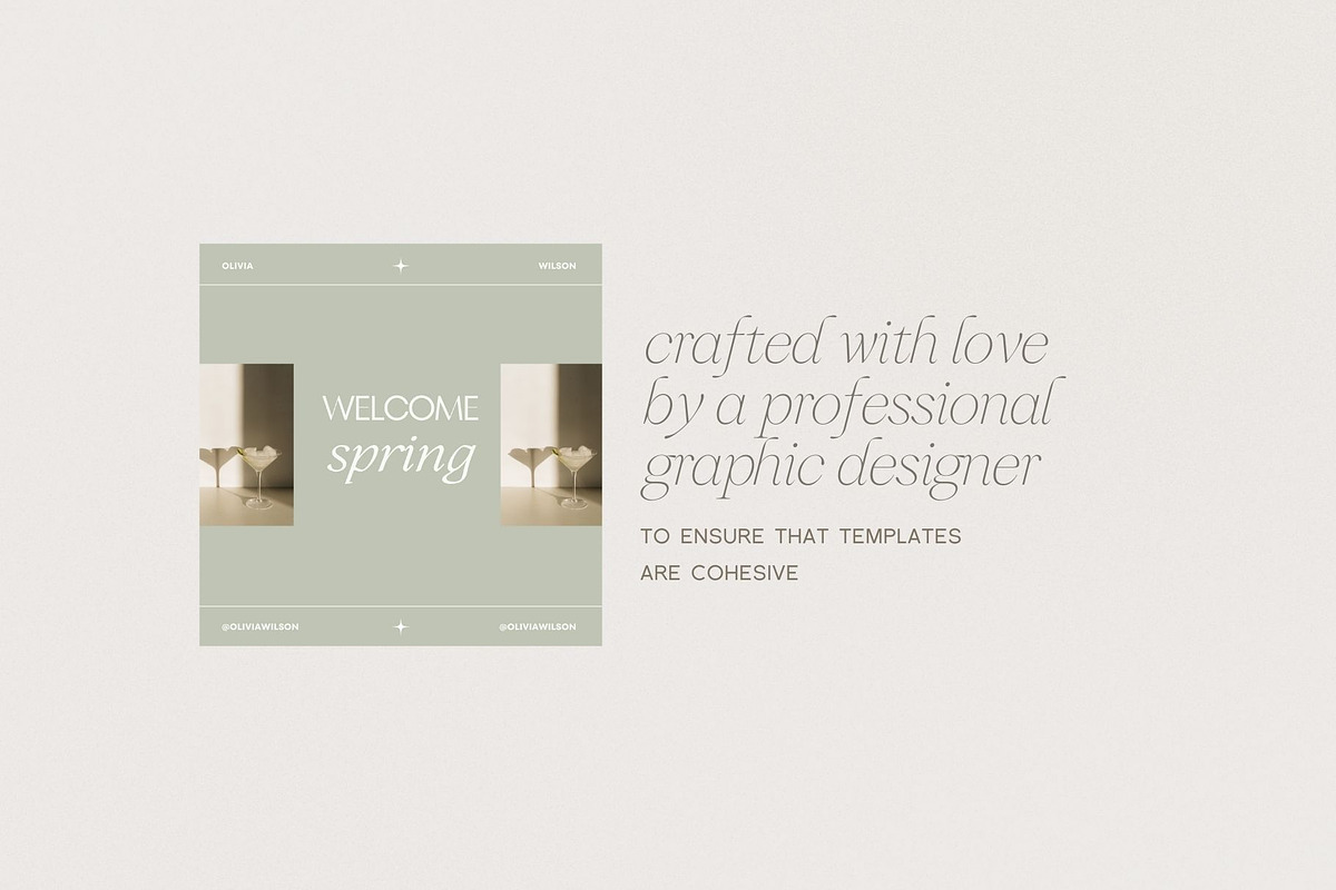 Emily | Canva Social Media Templates, a Social Media Template by With Faith & Love (Photo 3 of 12)