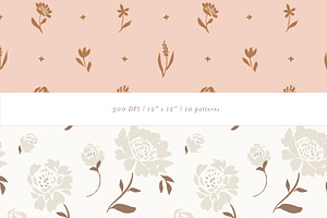 Terracotta Boho Pattern Bundle