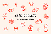 CAFE DOODLES | Graphic collection, a Food Illustration by katieromanoff_art (Thumbnail 1 of 12)