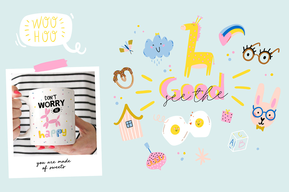 Girl Power Clipart & Quotes BUNDLE, a Graphic by Ruslana Lubenets (Photo 38 of 53)