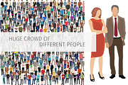 Standing people collection, a Person Illustration by Digithings (Thumbnail 1 of 2)