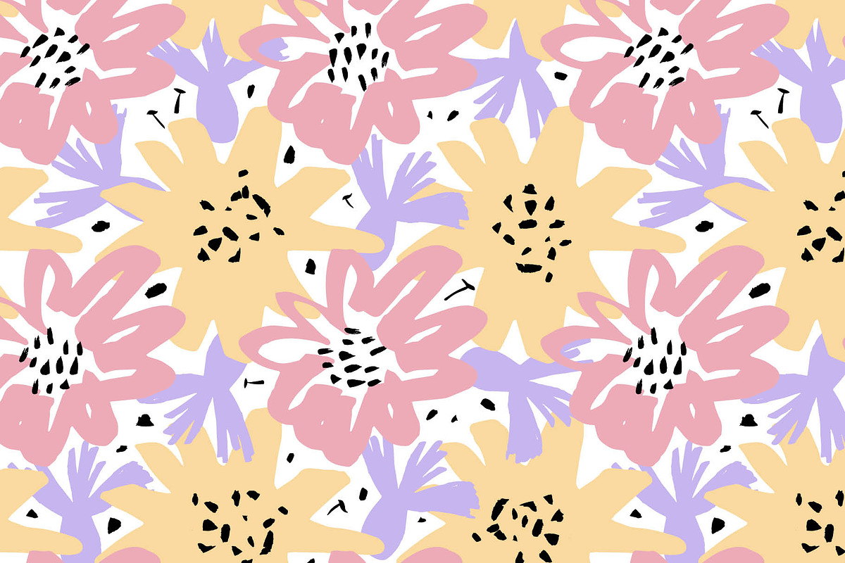 Spring flowers. Patterns collection, a Pattern Graphic by Maru_art (Photo 12 of 13)