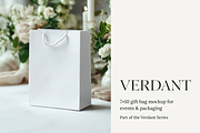 7x10 Paper Gift Bag Mockup, a Packaging Mockup by Serenefeeling (Thumbnail 1 of 6)