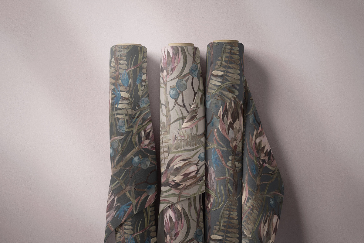 Pattern PROTEA GARDEN, an Illustration by PASHKOVA (Photo 5 of 14)