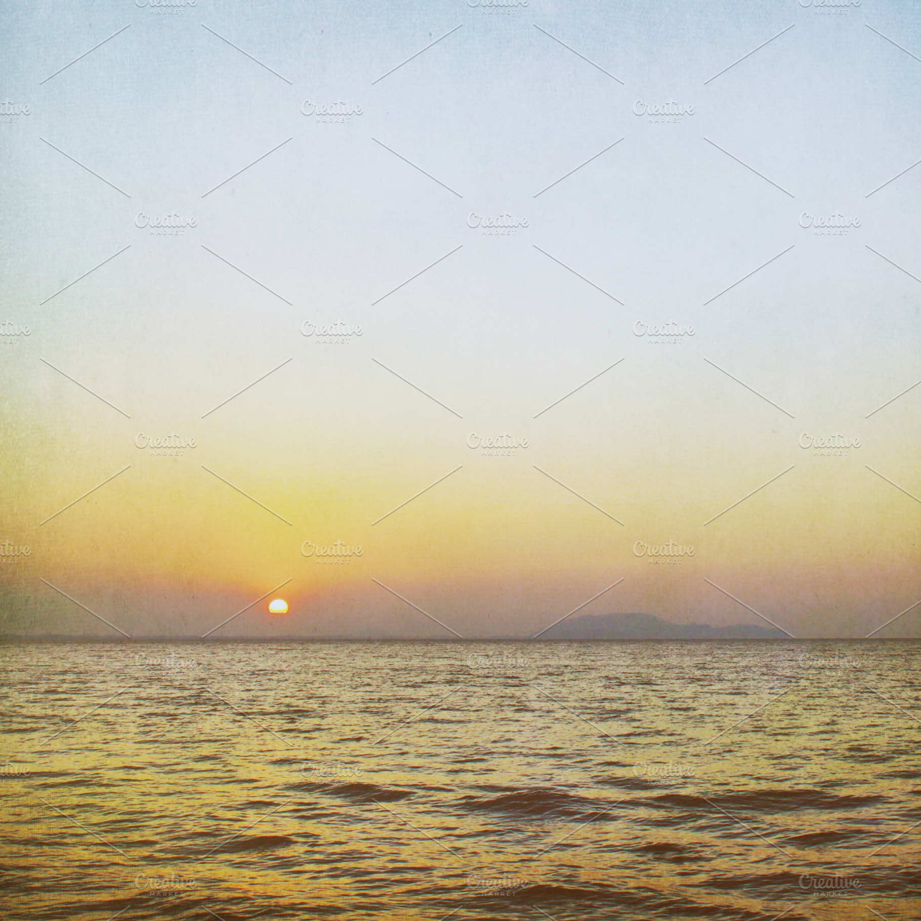 Sunrise Over The Sea Featuring Summer Nature And Beach