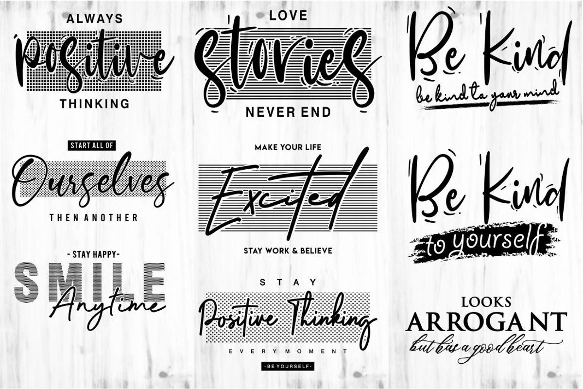 Inspirational & Motivational Bundle, an Object Graphic by D2PUTRI (Photo 11 of 27)