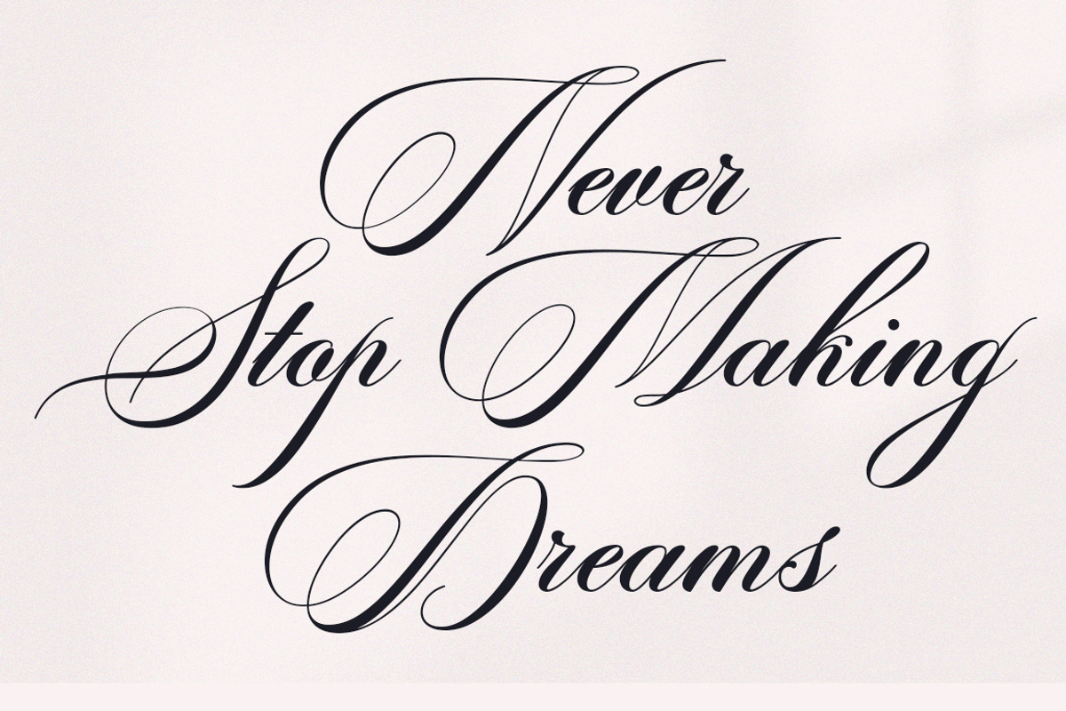 Artistic Script, a Script Font by HKL Studio (Photo 8 of 10)