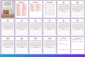 Digital Small Business Planner Canva