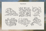 Baroque Floral Ornaments, a Decorative Illustration by heyXeni (Thumbnail 8 of 11)