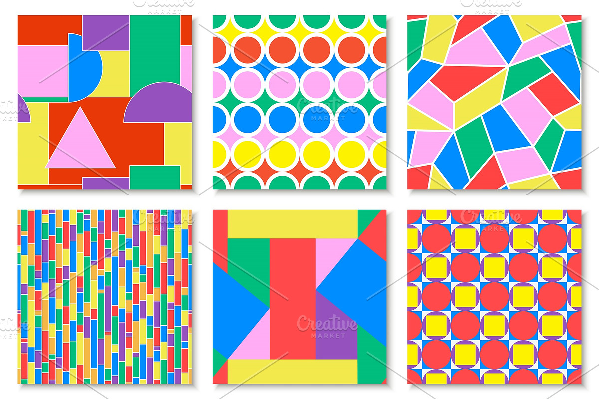 Bright colorful geometric patterns, a Pattern Graphic by ExpressShop (Photo 2 of 9)