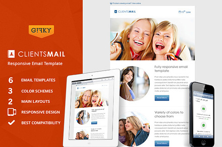 Clients Mail - Responsive HTML Email