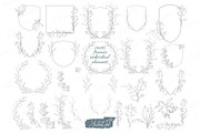 Wildflowers: Wedding clipart, a Decorative Illustration by JuDesign (Thumbnail 2 of 5)