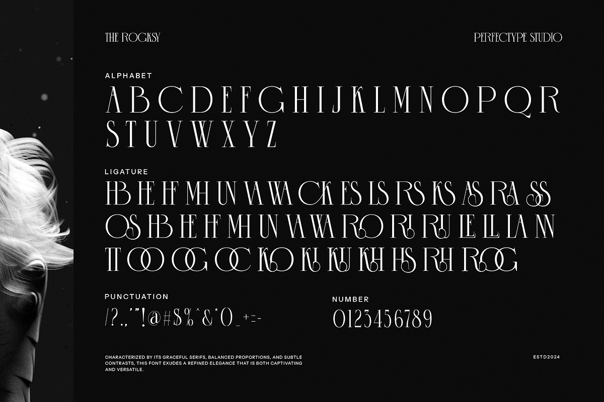 The Rogksy Elegant Serif Font, a Serif Font by Perfectype (Photo 7 of 8)