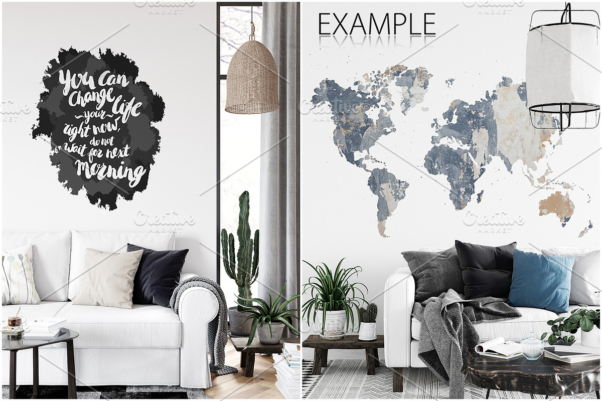 Frames & Walls Scandinavian Bundle-3, a Print Template by Yuri-U (Photo 36 of 42)