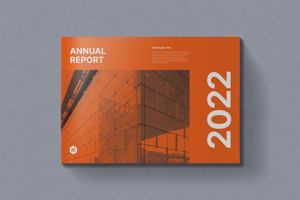 Kreatype Annual Report, a Brochure Template by Kreatype Studio (Photo 1 of 17)
