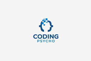 creative coding  logo design, a Templates & Theme by boriman05