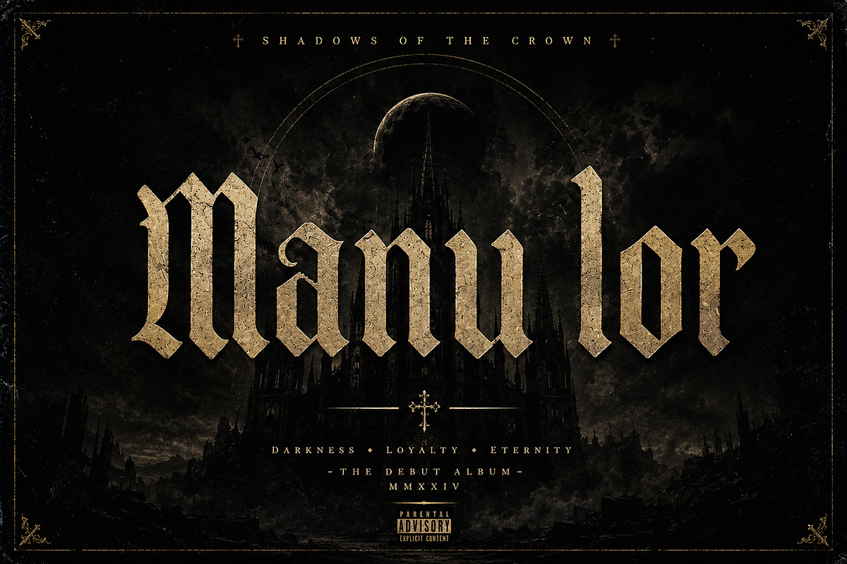 Manulor, a Blackletter Font by Wow Magic (Photo 5 of 5)