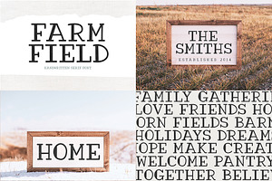 Farmhouse Font Bundle Part Three