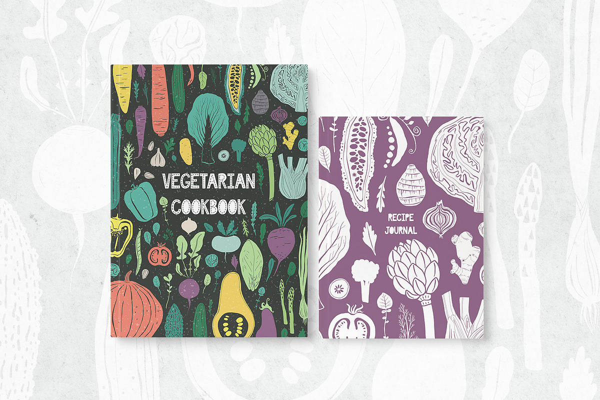 90 Linocut Vegetables Silhouettes, a Graphic by PicByKate (Photo 3 of 7)