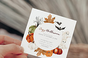 Watercolor Clipart - COZY Halloween, a Decorative Illustration by Beigetime (Thumbnail 5 of 19)