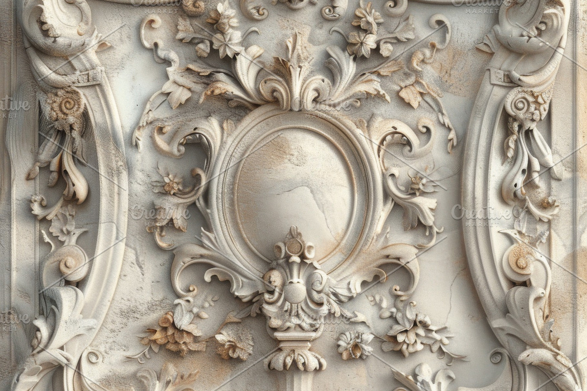 62 Rococo patterns, an Architecture Photo by Handmadefont (Photo 27 of 65)