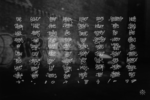 Graffiti Tags - 255 Vector Objects