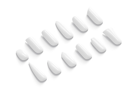 Nails Types Set 3D Model, an Object 3D Model by rebrandy