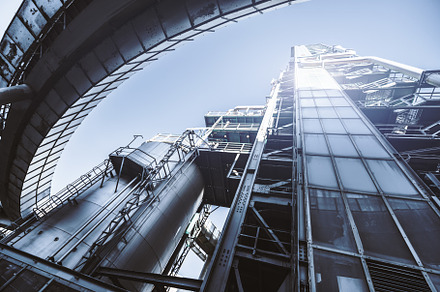 Part of a modern oil refinery, an Industrial Photo by SkyNext