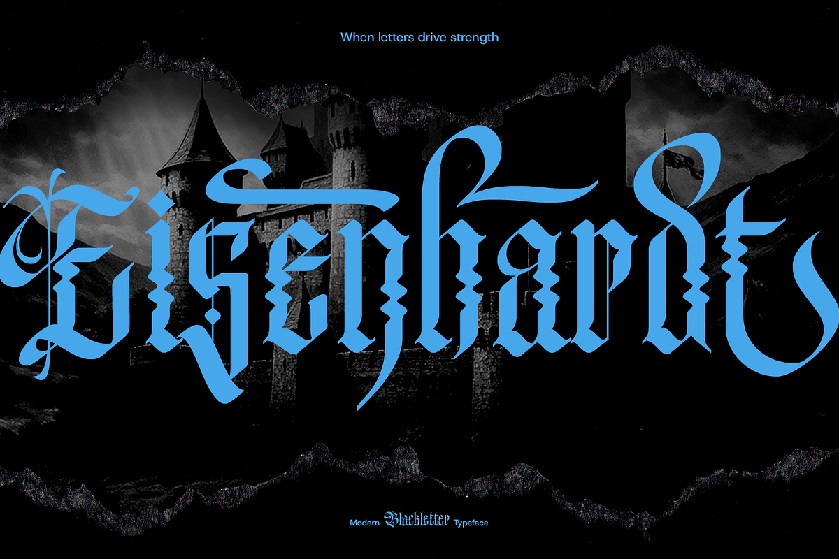 Eisenhardt - Gothic Blackletter Font, a Blackletter Font by Inviline.co (Photo 10 of 15)