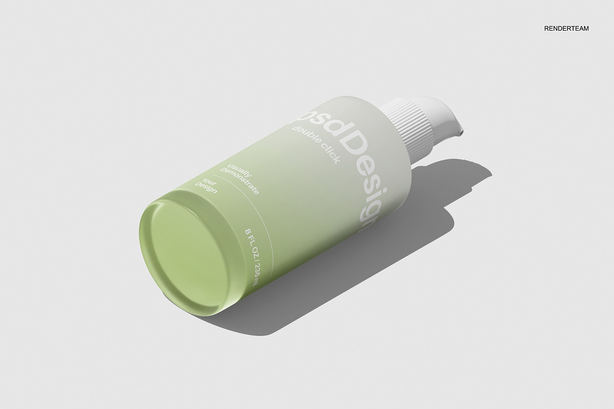 Cosmetic Bottle Mockup Set, a Packaging Mockup by Renderteam (Photo 11 of 14)
