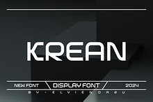 Krean - Modern Display Font
