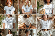 100 T-Shirt Mockup Bundle PSD, a Mockup by MockupShopi (Thumbnail 9 of 15)