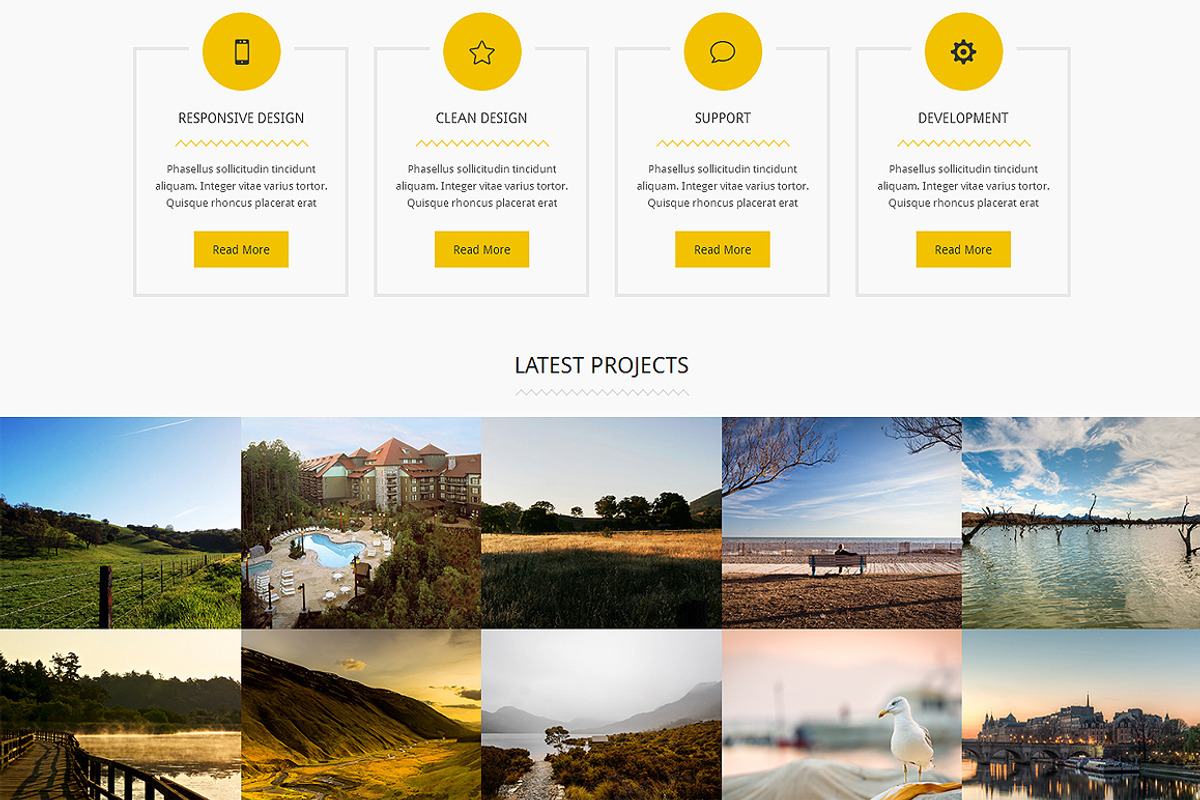 Air Responsive Bootstrap Template, a Bootstrap Template by IceTemplates (Photo 2 of 3)