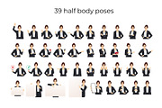 Business Woman Character Pack, a Finance Illustration by Volha Hlinskaya (Thumbnail 3 of 9)