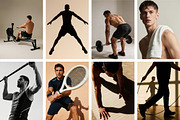 100 Men Workout Stock Photos Bundle, a Sports & Recreation Photo by Selenique Studio (Thumbnail 18 of 20)