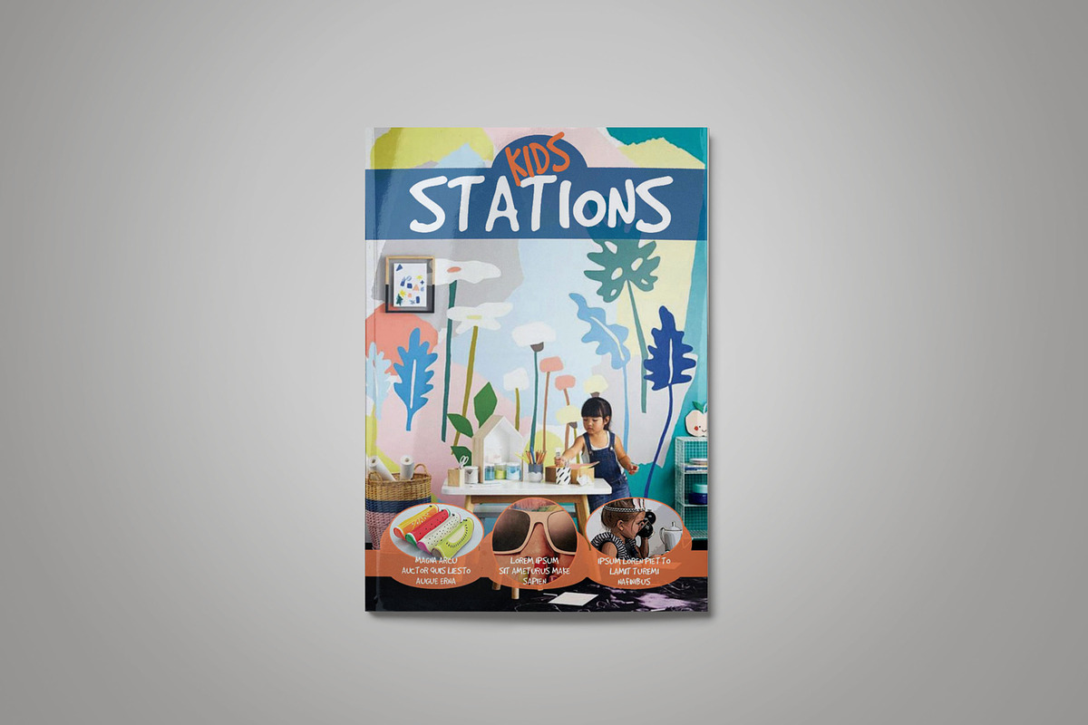 Kids Station Magazine, a Magazine Template by Oktiva (Photo 11 of 11)