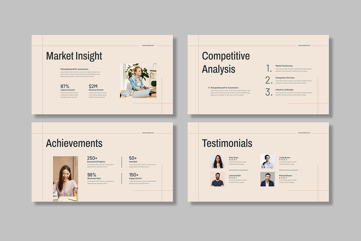 Minimal Presentation Layout Design, a Presentation Template by Mighty-Slide (Photo 5 of 6)