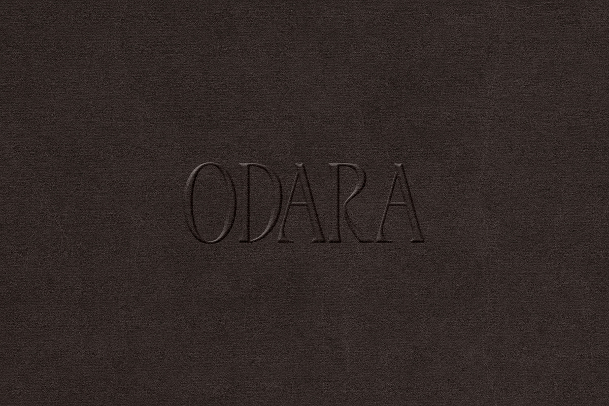 ODARA | Embossed Logo & Text Effect, a Texture Graphic by Universo Gaia @doyougaia (Photo 11 of 15)